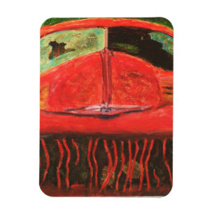 Imán de arte personalizado de 3"x4" - Ponga su art