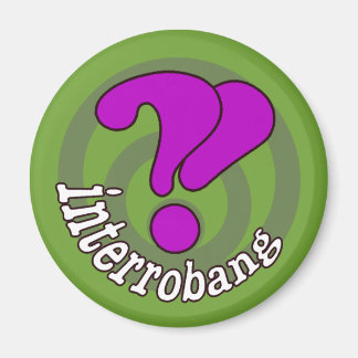 Imán de arte pop interbang - Verde