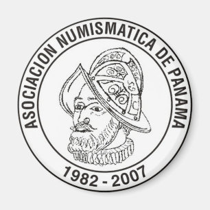 Imán de Asociación Numismática De Panamá