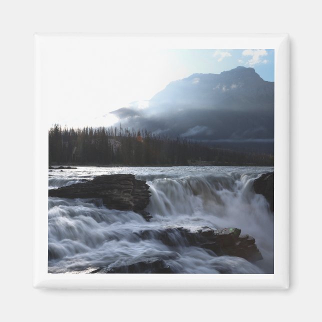 imán de Athabasca Falls 2x2 (Frente)