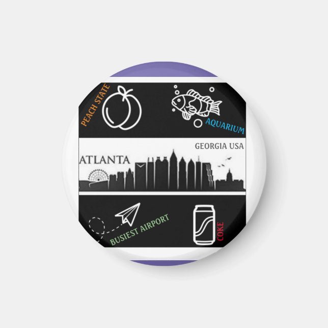 imán de Atlanta (Frente)