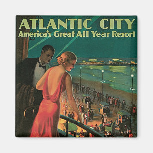 Imán ~ de Atlantic City todo el centro turístico del