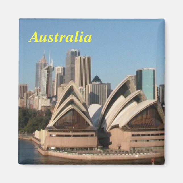 imán de Australia (Frente)