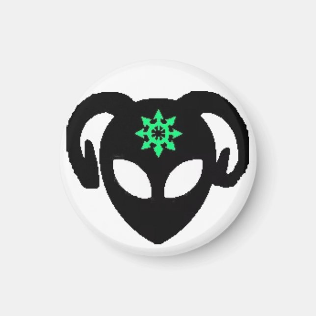 Imán de Avatar Alien del Caos (Frente)