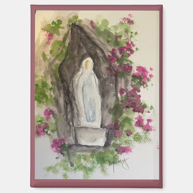 Imán de Ave María (Anverso)