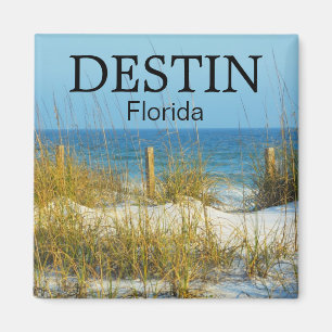 Imán de avena de playa de Destin Florida