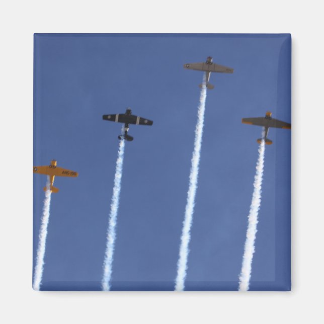Imán de aviones de guerra (Frente)