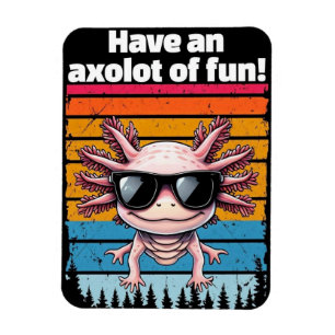 Imán de Axolot de Diversión - Regalo de Meme de Ax