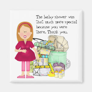 Imán de Baby Shower
