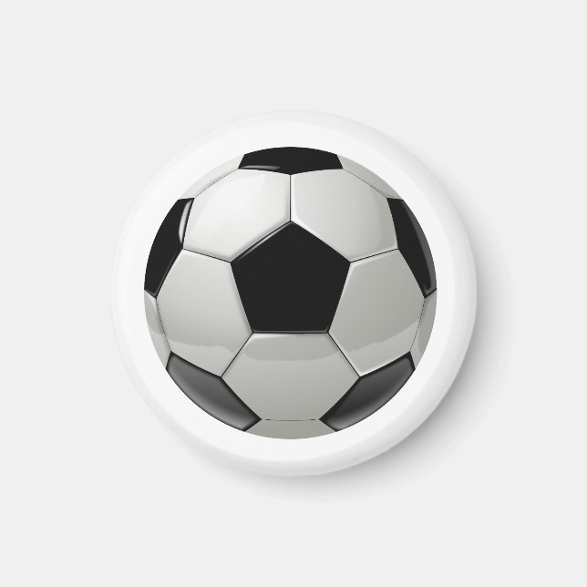 Imán de balón de fútbol (Frente)