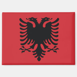 imán de bandera albania