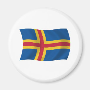 Imán de bandera de Åland