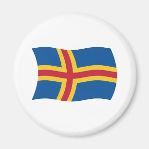 Imán de bandera de Åland