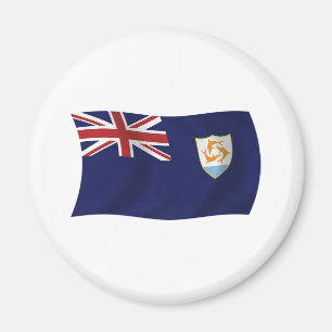 Imán de bandera de Anguila