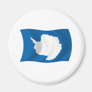 Imán de bandera de Antártida