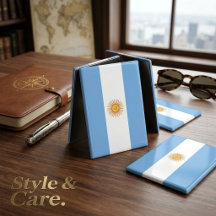 Imán de Bandera de Argentina Decoración Patriótica