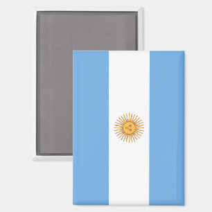 Imán de Bandera de Argentina Decoración Patriótica