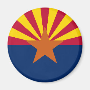 imán de bandera de Arizona