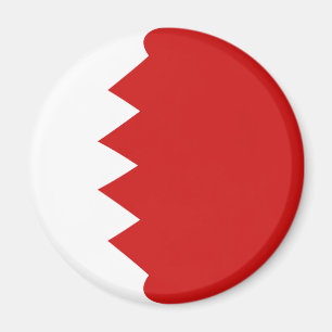 Imán de bandera de Bahrain ojo de pez