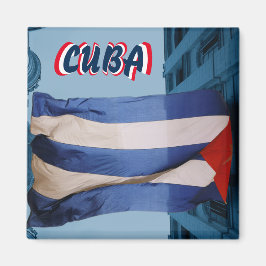 imán de bandera de Cuba