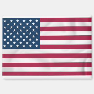 Imán de bandera de EE.UU. patriótico para cualquie