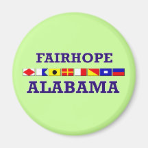 imán de bandera de Fairhope