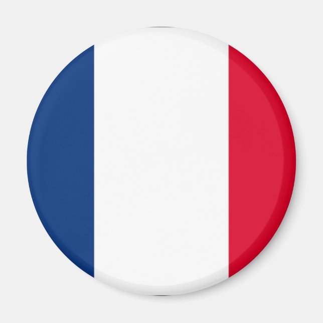imán de bandera de Francia (Frente)