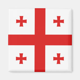 imán de bandera de Georgia