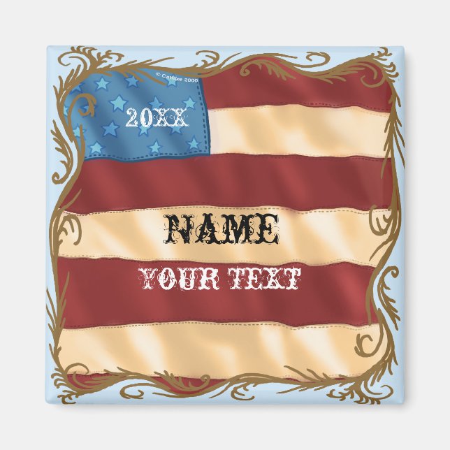 imán de Bandera de Giro (Frente)