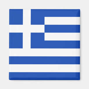 imán de bandera de Grecia