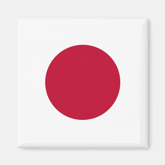 imán de bandera de Japón (Frente)