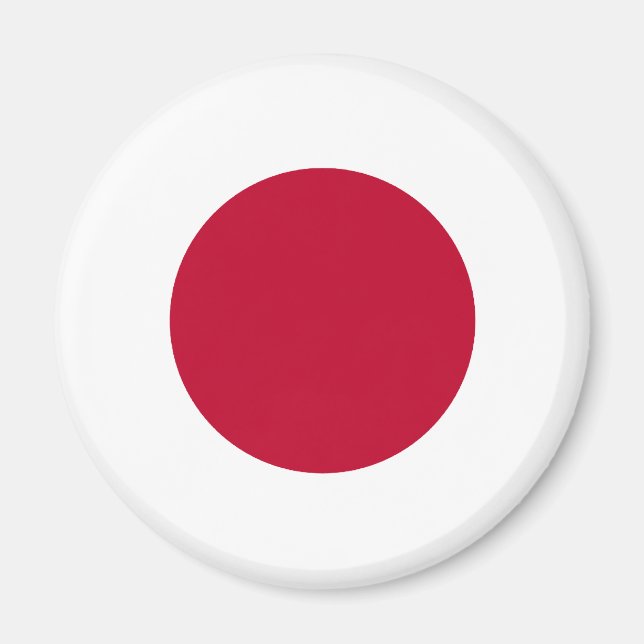 imán de bandera de Japón (Frente)