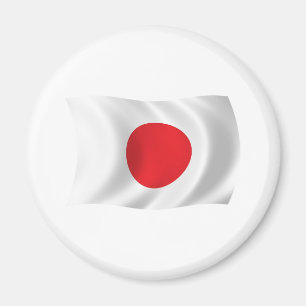 imán de bandera de Japón