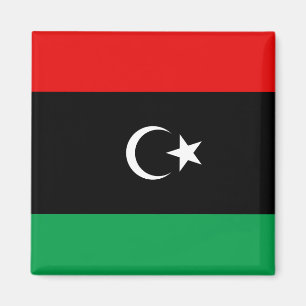 imán de bandera de Libia
