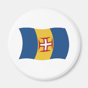 Imán de bandera de Madeira