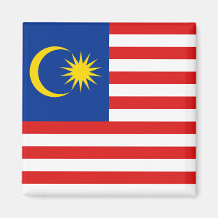 imán de bandera de Malasia