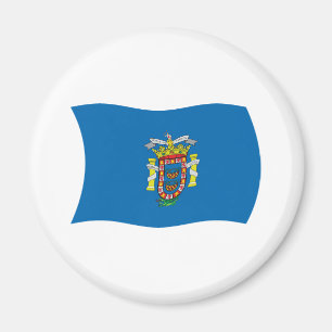 Imán de bandera de Melilla