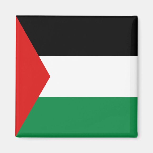 imán de bandera de Palestina (Frente)