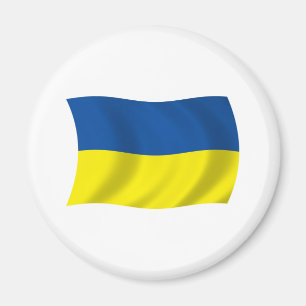 imán de bandera de Ucrania