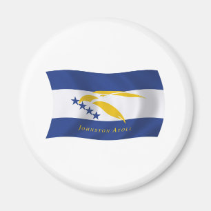 Imán de bandera del atolón Johnston