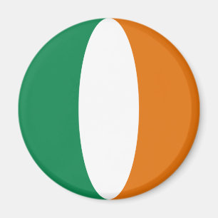 Imán de bandera Fisheye de Irlanda