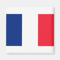 Imán de bandera francesa