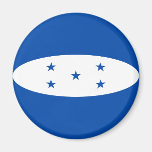 Imán de bandera ojo de pez de Honduras