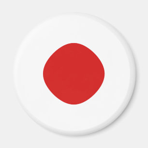 Imán de bandera ojo de pez de Japón