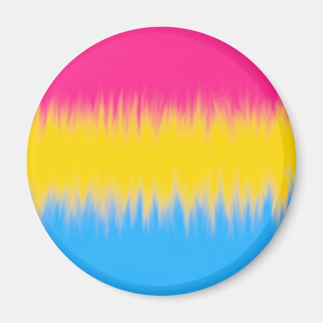 Imán de bandera pansexual (Frente)