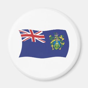 Imán de banderas de las Islas Pitcairn