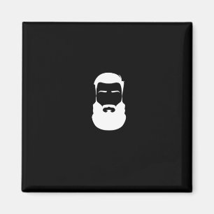 Imán de barba blanca