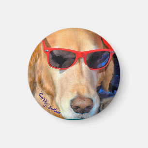 Imán de Barticus del "perro fresco"