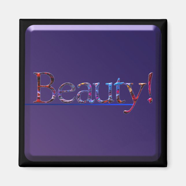 Imán de belleza (Frente)