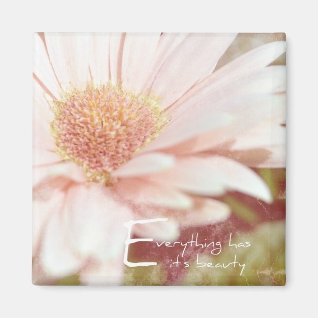 Imán de belleza inspiradora (Frente)